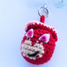 Portachiavi Pj Mask uncinetto Gufetta