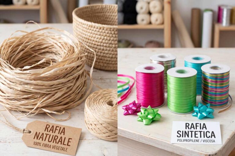 Rafia naturale o sintetica: quale scegliere per l’uncinetto?