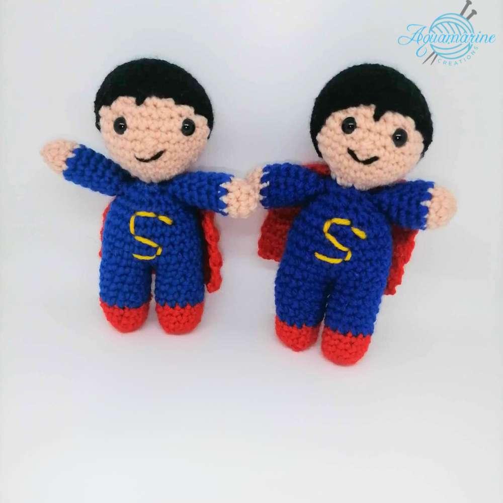 Superman amigurumi Superman amigurumi